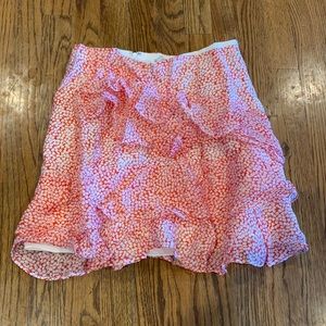 Ruffled skirt